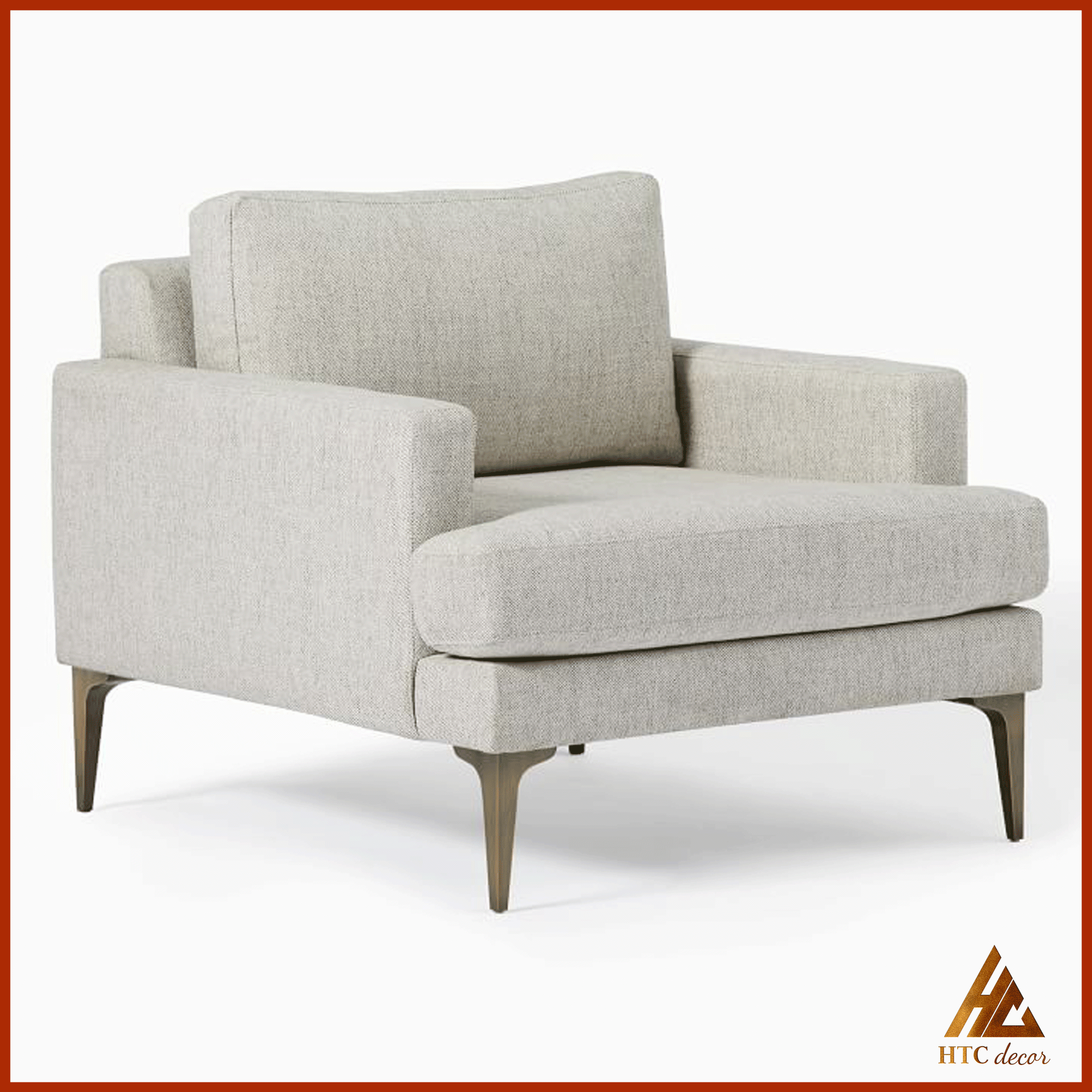 Ghế Sofa Đơn Andes Vải Bố